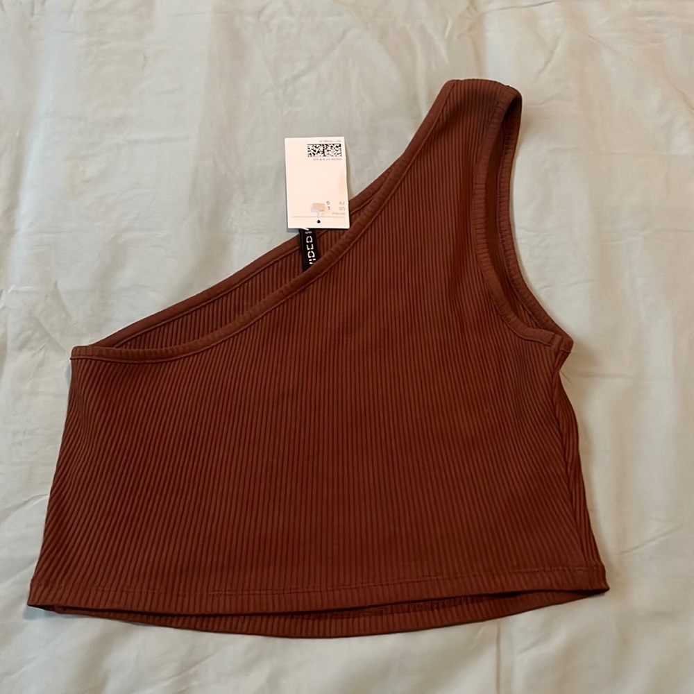 One side cropped top
